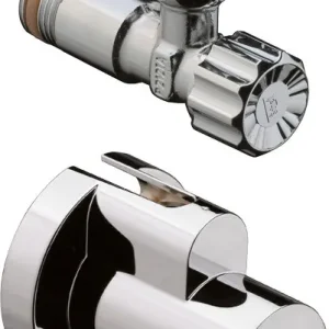 Goedkoop Hansgrohe hoekstopkraan met G 3/8 aansluiting, Brushed Bronze