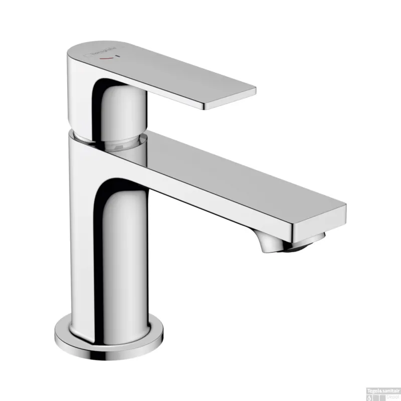 Seizoensaanbieding Wastafelmengkraan HansGrohe Rebris E Eengreeps 80 CoolStart Met Metalen Trekwaste Chroom