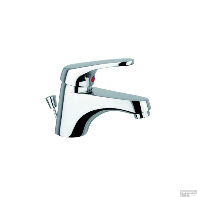 Wastafelkraan Go By Van Marcke Fresh Chroom Met Automatische Lediging Hete Deal