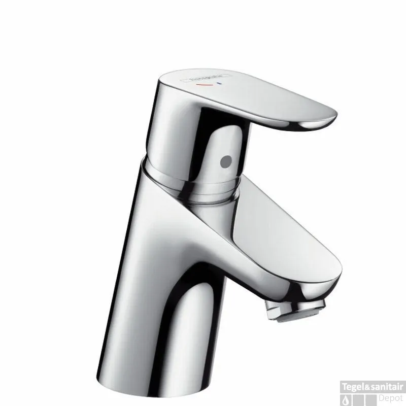 Hete Deal Hansgrohe Focus Coolstart Wastafelkraan Met Waste Chroom