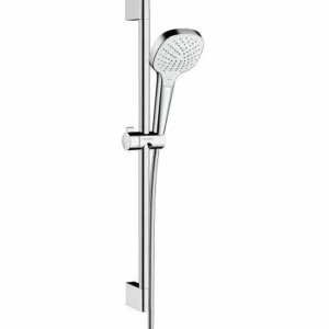 Snelle Levering Hansgrohe Croma Select E Vario Ecosmart Glijstangset 65 Cm. Wit-chroom