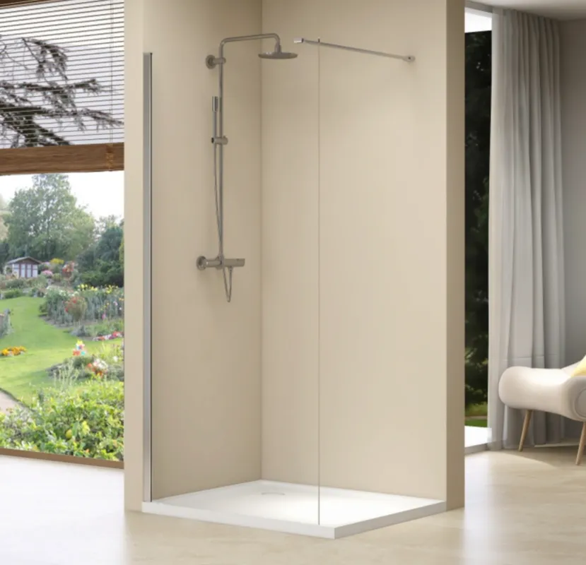 Van Rijn Products ST01M inloopdouche 70cm chroom Bestseller