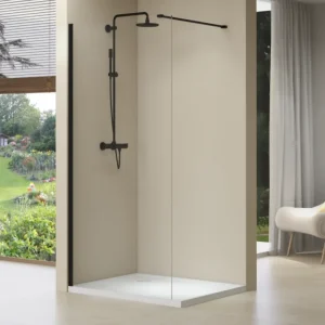 Direct Beschikbaar Van Rijn Products ST01ZWM inloopdouche 70cm zwart
