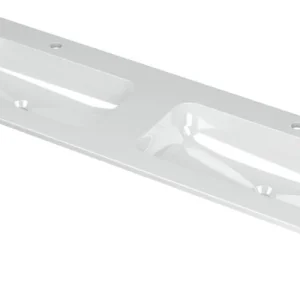 Ink Aspekt dubbele meubelwastafel 160x45cm - 2 kraangaten - Porselein glans wit Express Levering