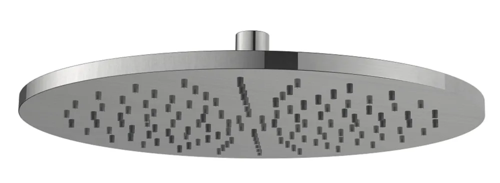 Lage Prijs Regn hoofddouche rond 30cm - geborsteld nikkel PVD