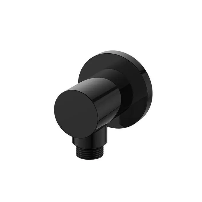 Regn wandaansluitbocht - gunmetal black PVD Superprijs