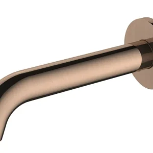 Regn losse wand uitloop 15cm geborsteld koper PVD Laatste Kans