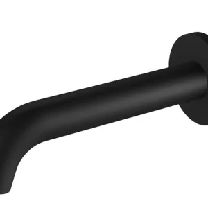 Nu Kopen Regn losse wand uitloop 15cm gun metal black PVD
