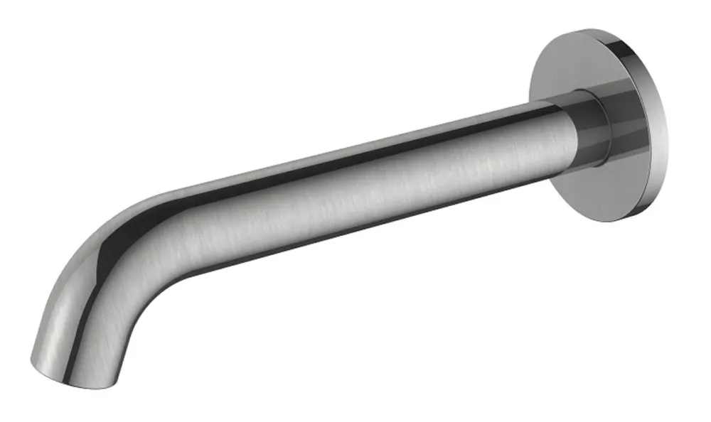 Regn losse wand uitloop 18cm geborsteld nikkel PVD Beste Prijs
