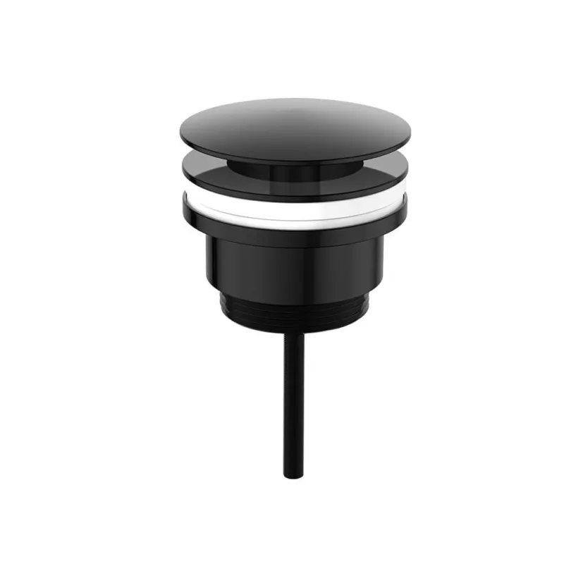 Regn vaste wastafelafvoerplug - gunmetal black PVD Beperkte Voorraad