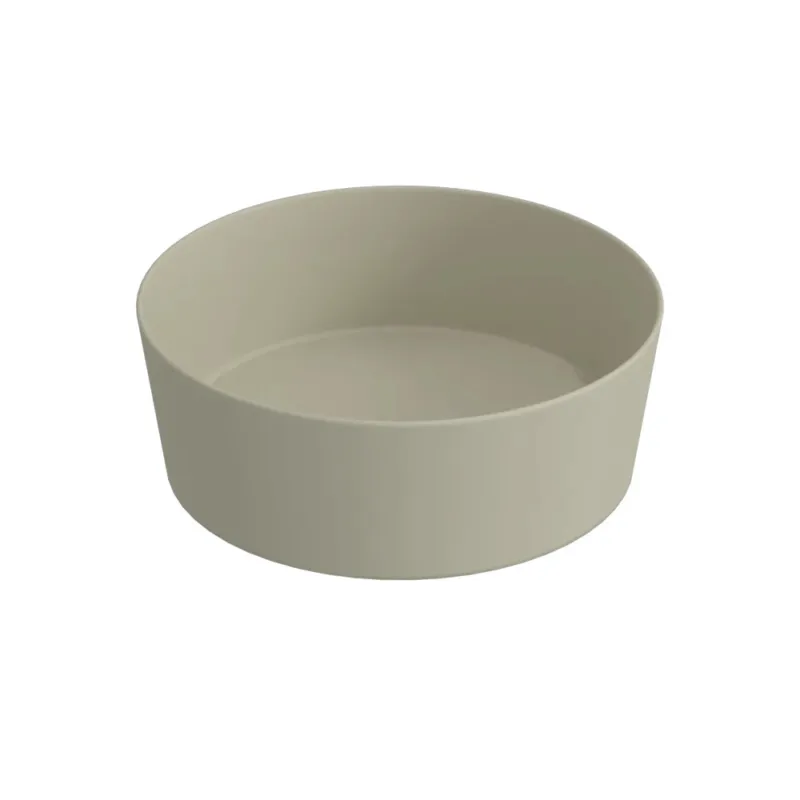 Blinq Couleur opzetwastafel conisch 44cm - zand Korting