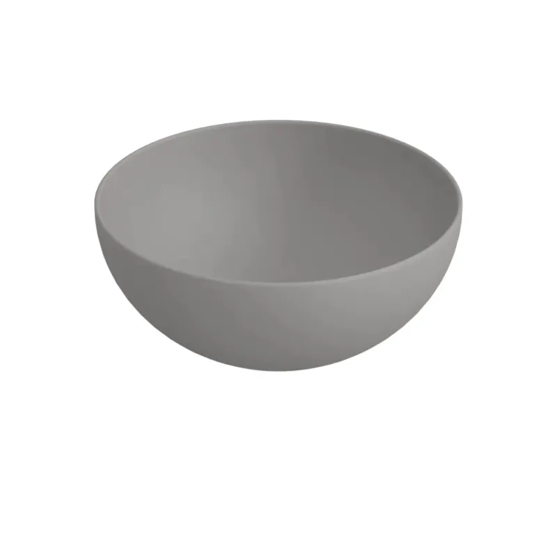 Blinq Couleur opzetwastafel rond 40cm rond - cement Meest Verkocht