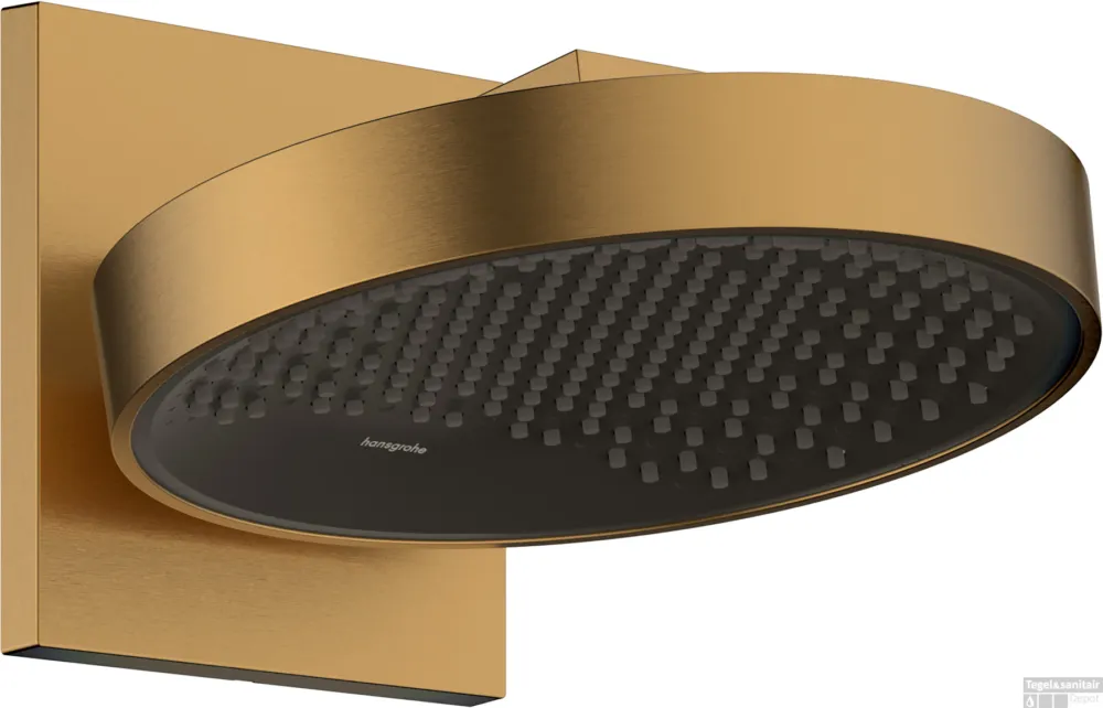 Alleen Vandaag Hansgrohe Rainfinity PowderRain hoofddouche 250 1jet EcoSmart met douche-arm, Brushed Bronze