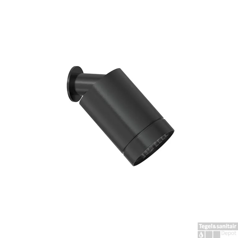 Hoofddouche Hotbath Cobber Beam 3 Standen Met Muurbevestiging Geborsteld Zwart PVD Fabrieksprijs