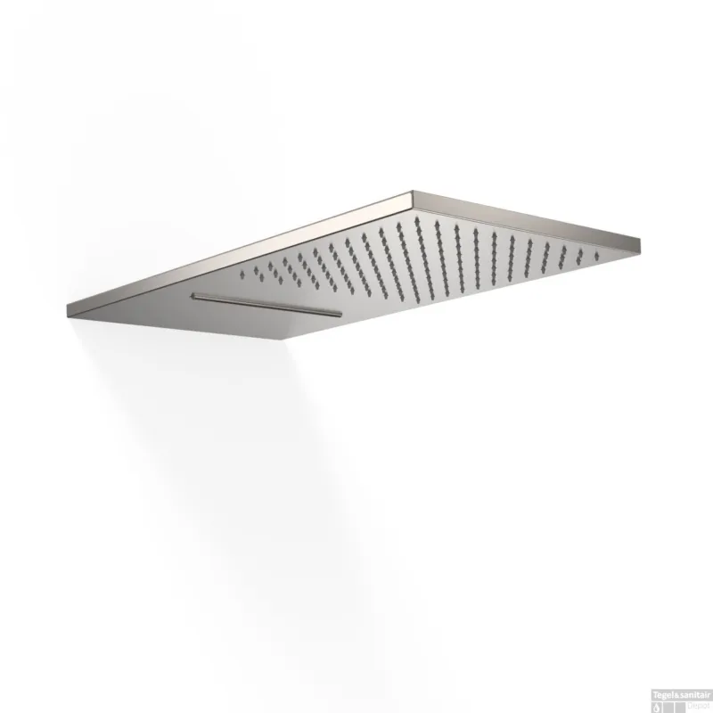 Op = Op Hoofddouche Tres Wand met Waterval 28x55 cm Staal