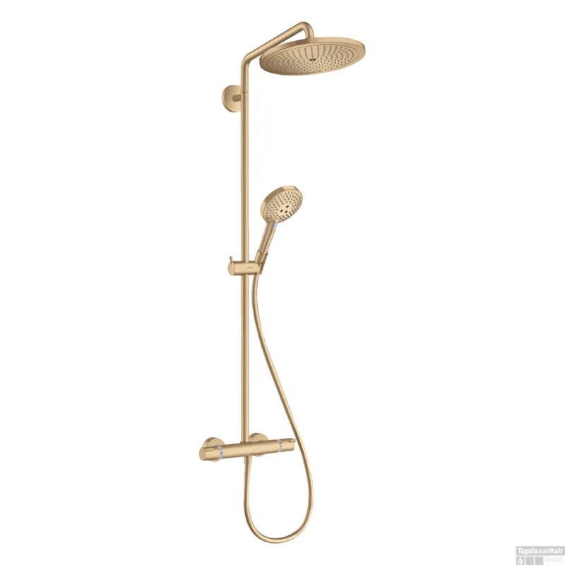 Doucheset Croma Select S 280 HansGrohe met Thermostaat 1 Jet en Raindance Handdouche Brushed Bronze Koopje