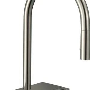 Hansgrohe Aquno Select M81 ééngreeps keukenkraan 170, uittrekbare vuistdouche, 3jet, sBox, rvs look Seizoensaanbieding