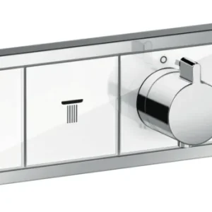 Beste Prijs Hansgrohe RainSelect thermostaat afbouwdeel voor 2 functies, wit/chroom