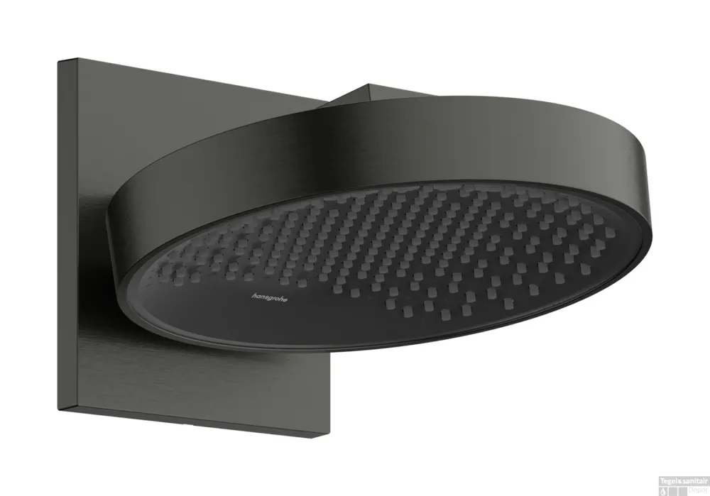 Hansgrohe Rainfinity PowderRain hoofddouche 250 1jet EcoSmart met douche-arm, Brushed Black Chrome Premium