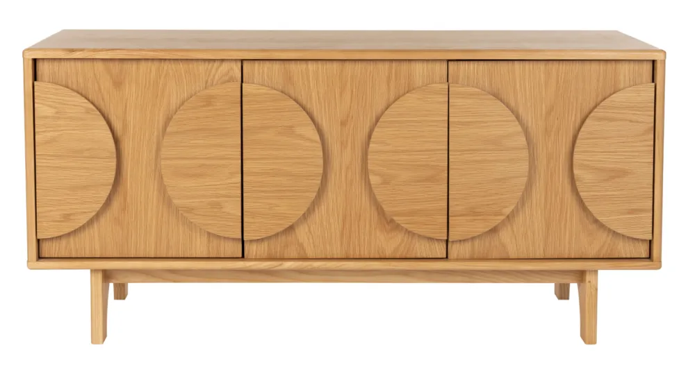 Shop Nu Zuiver Groove Sideboard -Natural-3 deurs