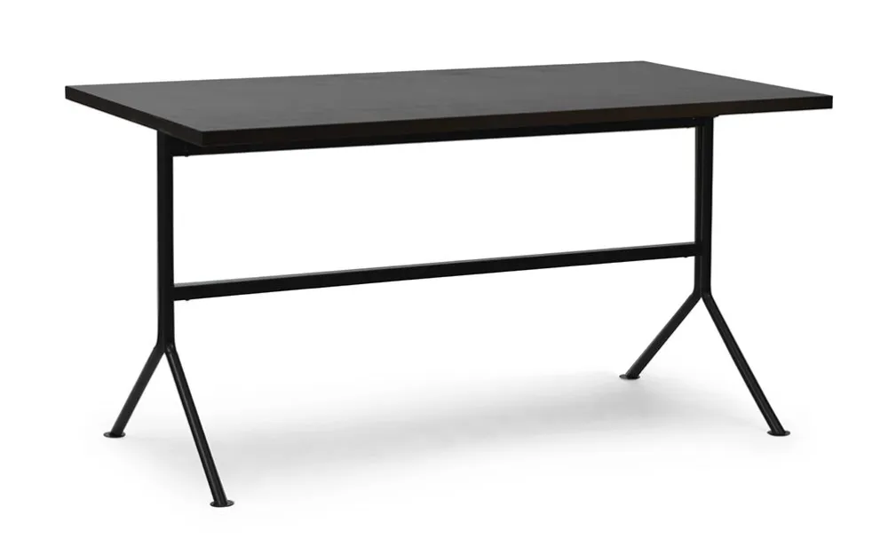 Direct Verzonden Normann Copenhagen Kip bureau-Black-Dark Brown