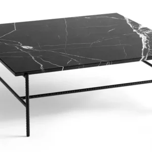 Uitverkoop Hay Rebar tafel vierkant -100x104 cm-Black