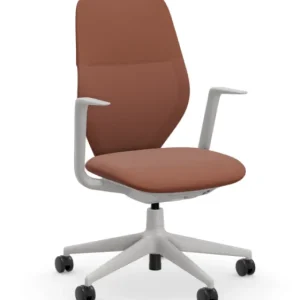 Gecertificeerd Vitra ACX Mesh-Terracotta-Soft Grey