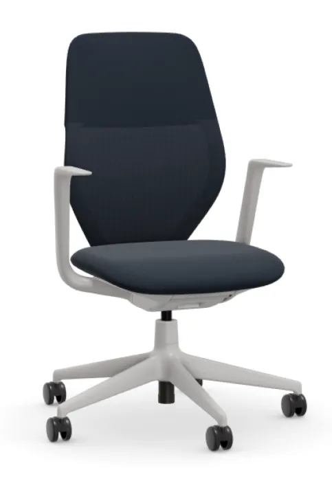 Vitra ACX Mesh-Dark Blue-Soft Grey Premium