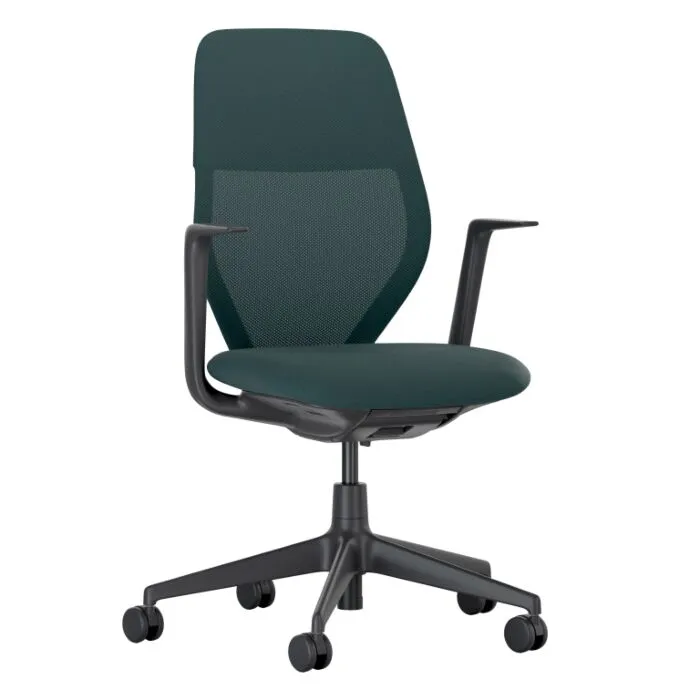 Veilige Betaling Vitra ACX Mesh-Pine green-Zwart