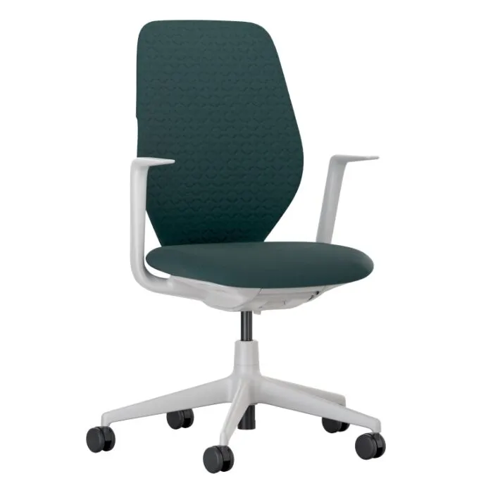 Vitra ACX Soft bureaustoel-Pine green-Soft Grey Merkproduct
