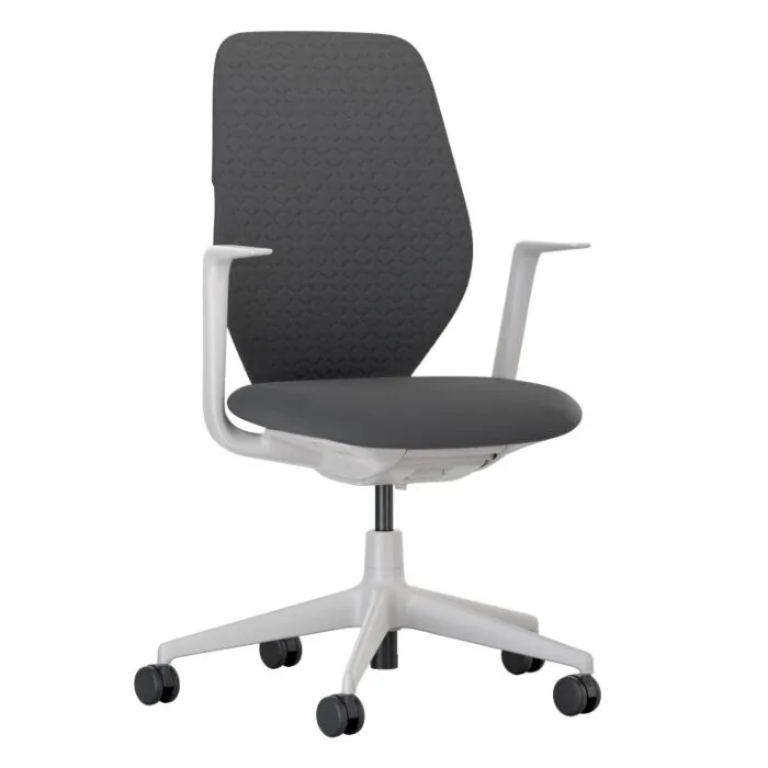 Aanbieding Vitra ACX Soft bureaustoel-Carbon-Soft Grey