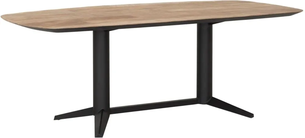 Beperkte Voorraad vanHarte Soho eettafel-210 cm-Teak