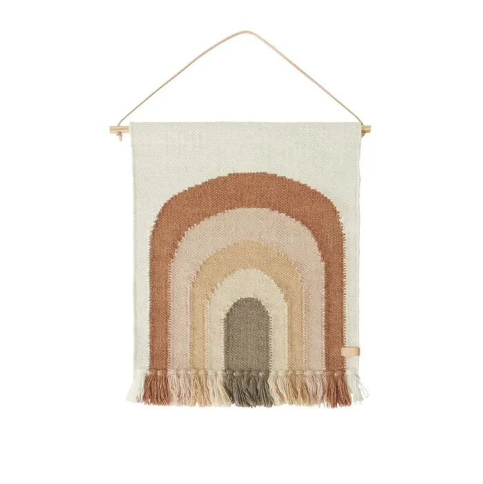 OYOY Living Design Follow the Rainbow wandkleed-Small-Choko Gecertificeerd