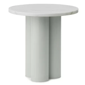 Normann Copenhagen Dit bijzettafel-White Carrara-Light Green Merkproduct