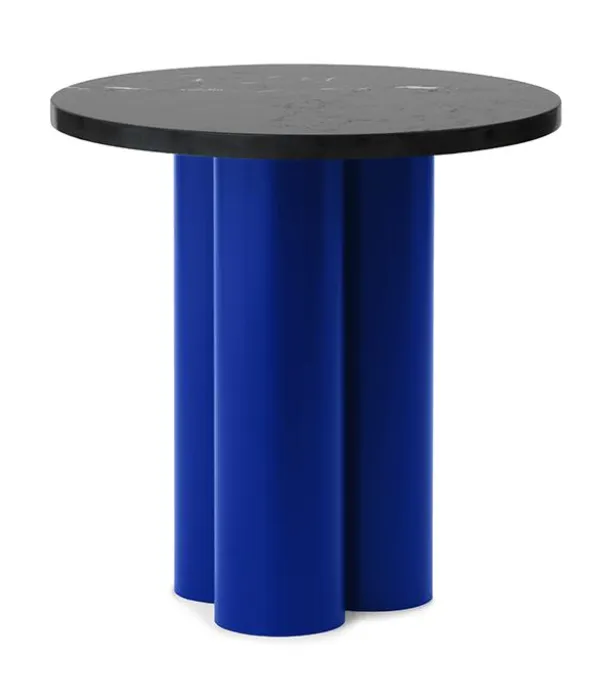 Dagaanbieding Normann Copenhagen Dit bijzettafel-Nero Marquina-Bright Blue