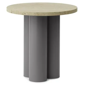 Koopje Normann Copenhagen Dit bijzettafel-Travertine Light-Grey