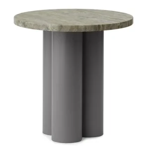 Hete Deal Normann Copenhagen Dit bijzettafel-Travertine Silver-Grey