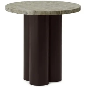 Actieprijs Normann Copenhagen Dit bijzettafel-Travertine Silver-Brown