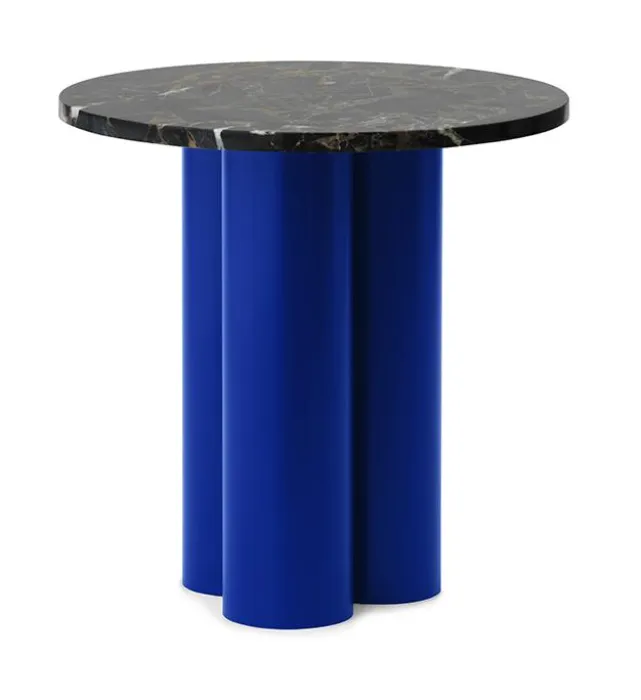 Superprijs Normann Copenhagen Dit bijzettafel-Portoro Gold-Bright Blue