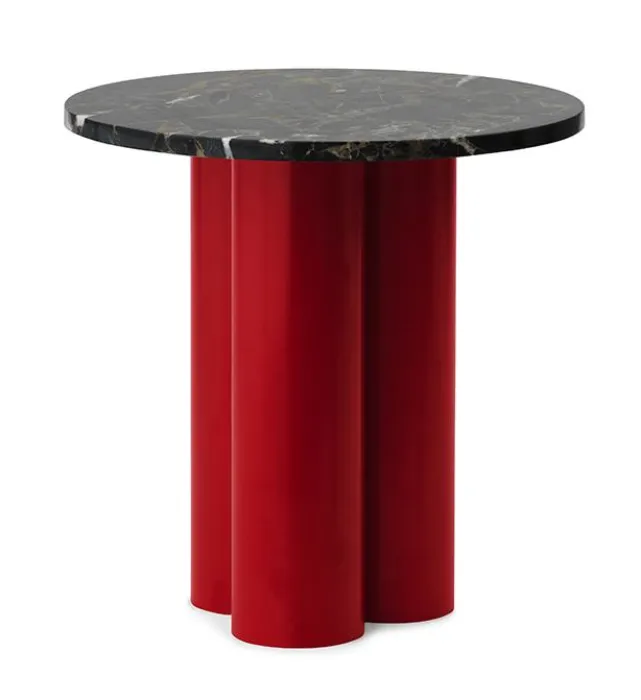 Gratis Retour Normann Copenhagen Dit bijzettafel-Portoro Gold-Bright Red