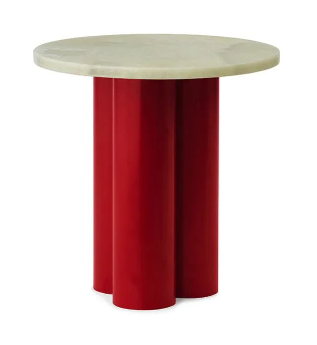 Weekendaanbieding Normann Copenhagen Dit bijzettafel-Emerald Onyx-Bright Red