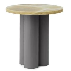 Normann Copenhagen Dit bijzettafel-Honey Onyx-Grey Tijdelijk Beschikbaar