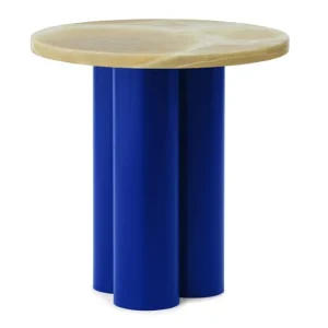 Normann Copenhagen Dit bijzettafel-Honey Onyx-Bright Blue Speciale Aanbieding