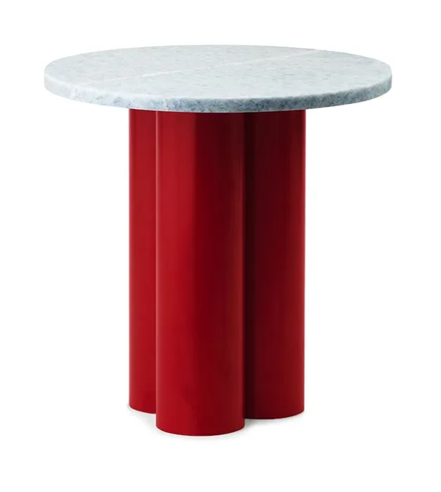 Normann Copenhagen Dit bijzettafel-Blue Diamond-Bright Red Uitverkoop