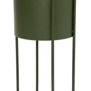 Koopje OYOY Living Design Maki plantenbak-Hoog-Olive