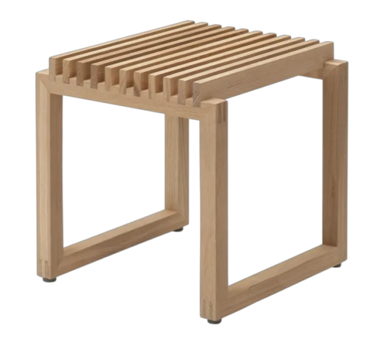Fritz Hansen Cutter krukje-Eiken Flitsaanbieding