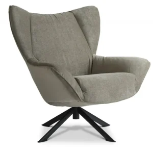 Dyyk Melle fauteuil draaivoet zwart Nieuw
