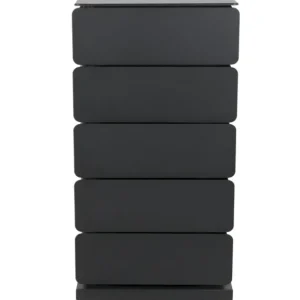 Lage Kosten Spinder Design Joey 5 kast-Zwart