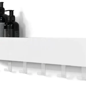 Spinder Design Multi 7 wandkapstok-Wit Flitsaanbieding