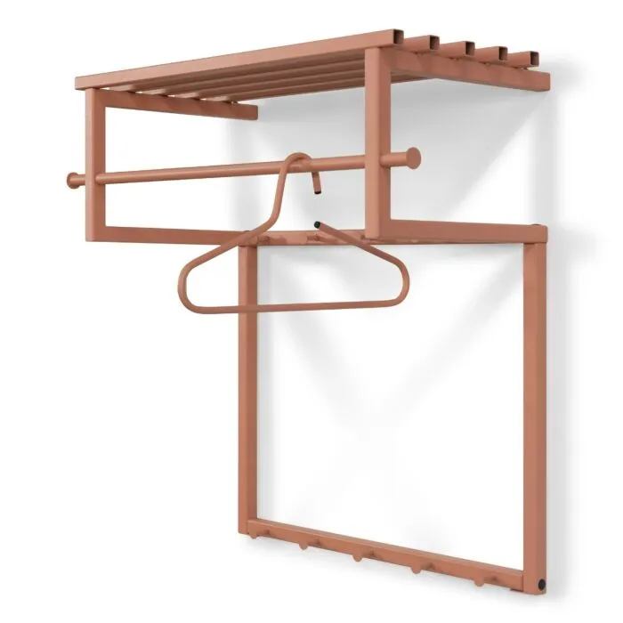 Gecertificeerd Spinder Design Rizzoli wandkapstok-Clay Terra